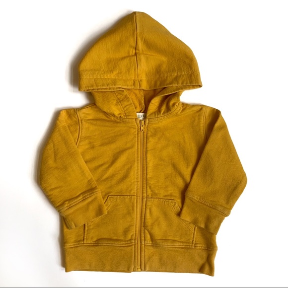 Les Gamins Other - Les Gamins Zip Front Hoodie - Yellow